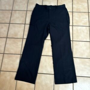 Under Armour black golf pants like new.  Size 34 x 30